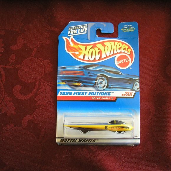 🚗 1998 Hot Wheels Solar Eagle III - Picture 1 of 2